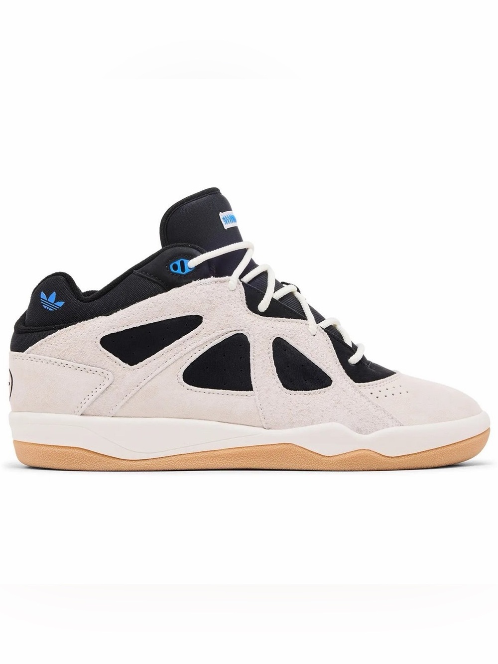 Adidas Men’s Mid-Top Casual Sneakers in Beige and Black. Original BADBO 1.0